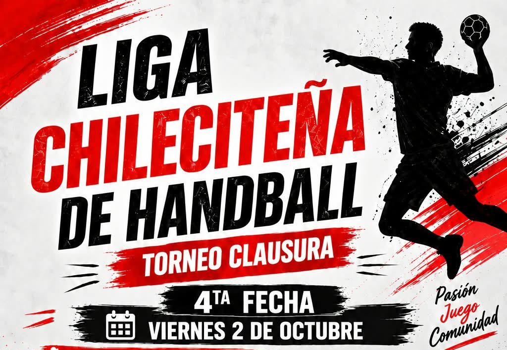 LA LIGA CHILECITEÑA DE HANDBALL JUEGA LA CUARTA FECHA
